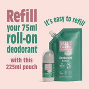 Melon & Cucumber Roll-On Refill Pouch 225ML