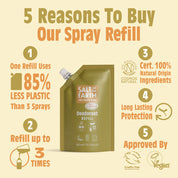 Neroli & Orange Blossom Spray Refill Pouch 300ML