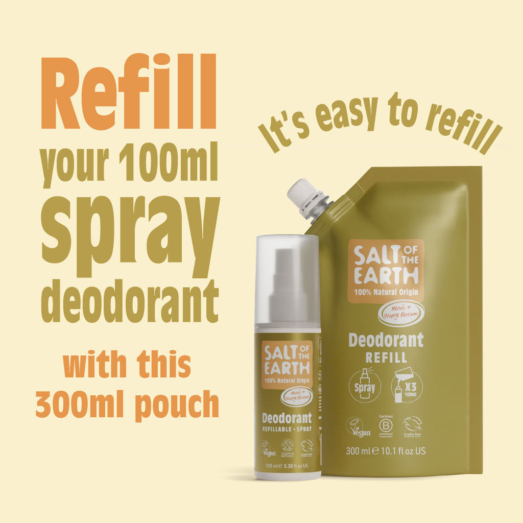 Neroli & Orange Blossom Spray Refill Pouch 300ML