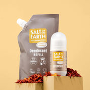 Amber & Sandalwood Roll-On Refill Pouch 225ML