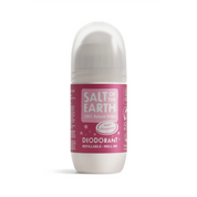 Salt of the Earth 75ml Sweet Strawberry natural deodorant refillable roll-on.