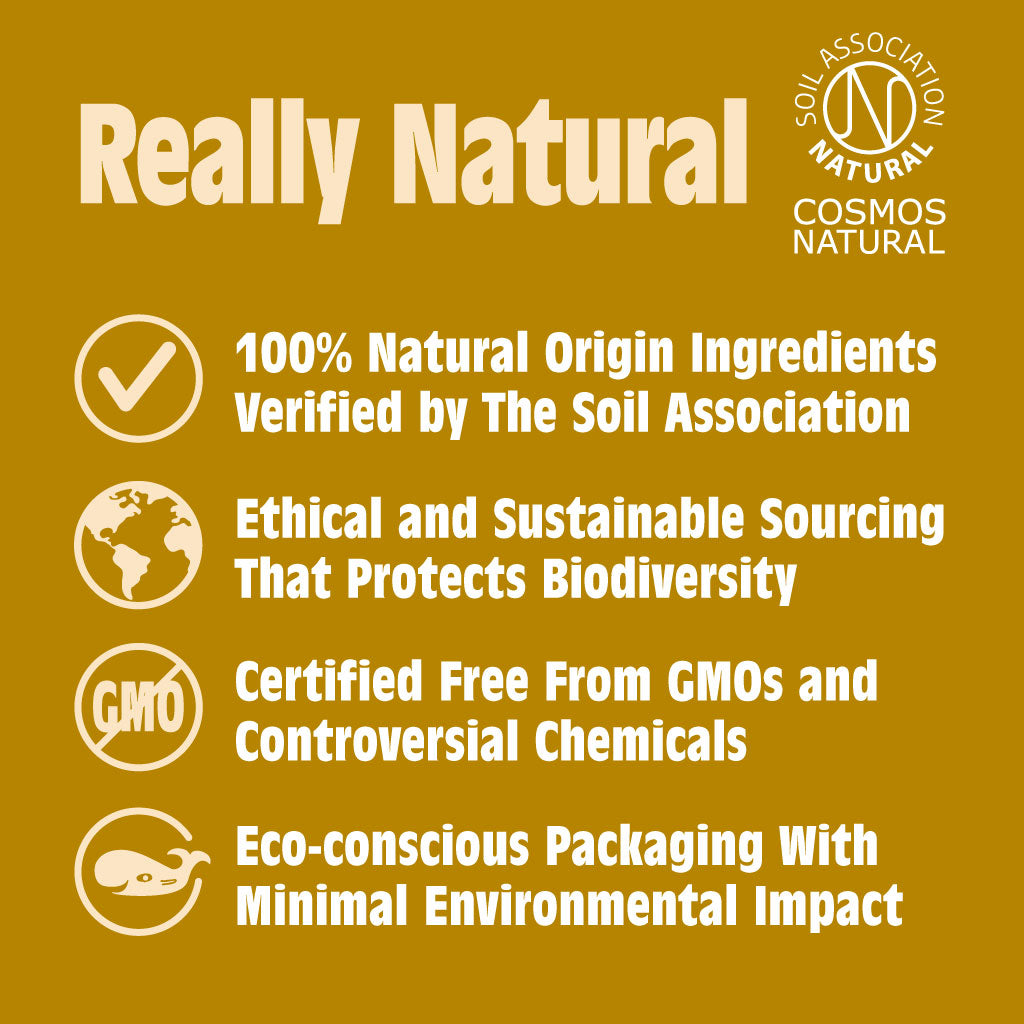 Amber & Sandalwood Natural Deodorant Balm - Plastic Free & Aluminium Free