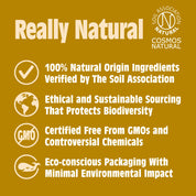 Amber & Sandalwood Natural Deodorant Balm - Plastic Free & Aluminium Free