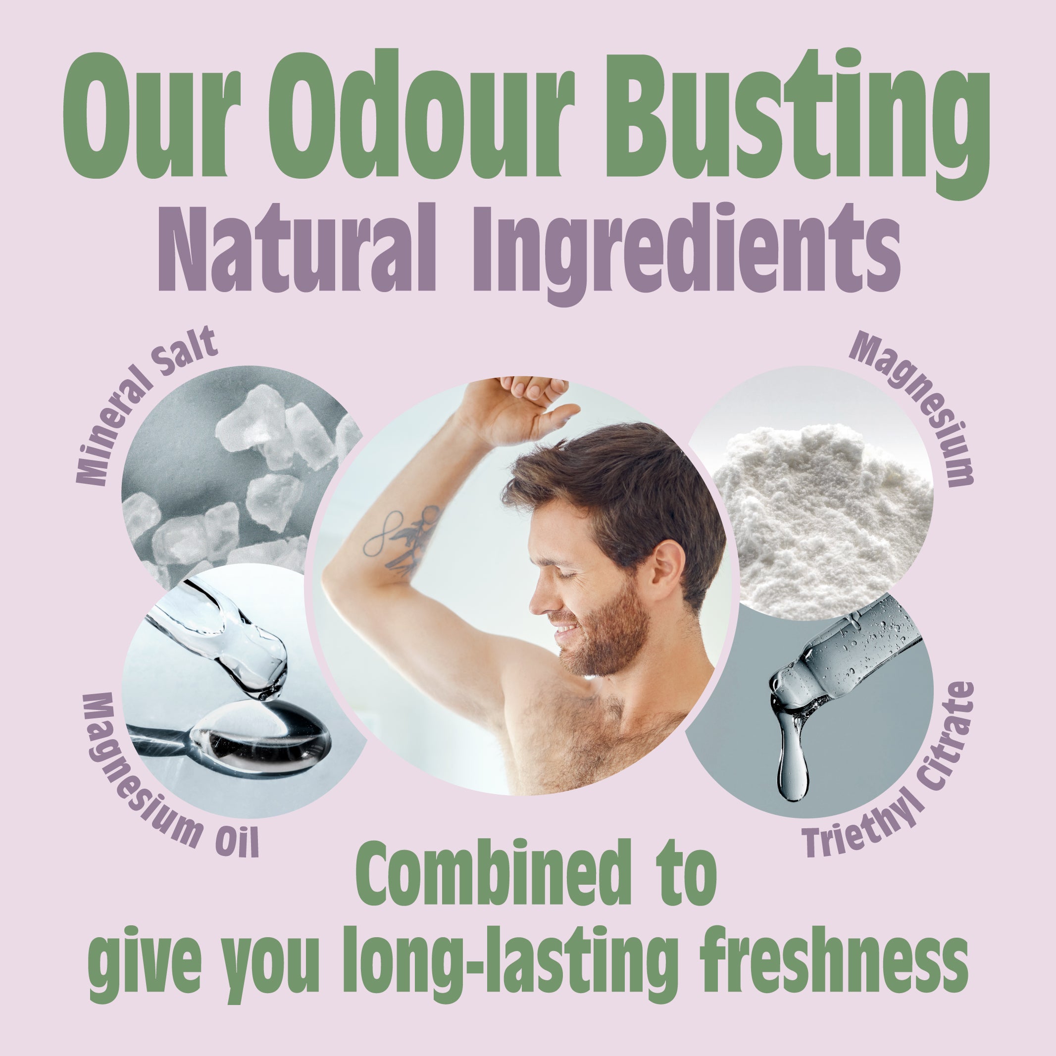 Clary Sage & Mint Roll-On Refill Pouch 225ML