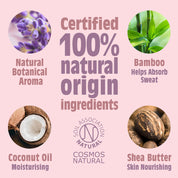 Lavender & Vanilla Natural Deodorant Balm - Plastic Free & Aluminium Free