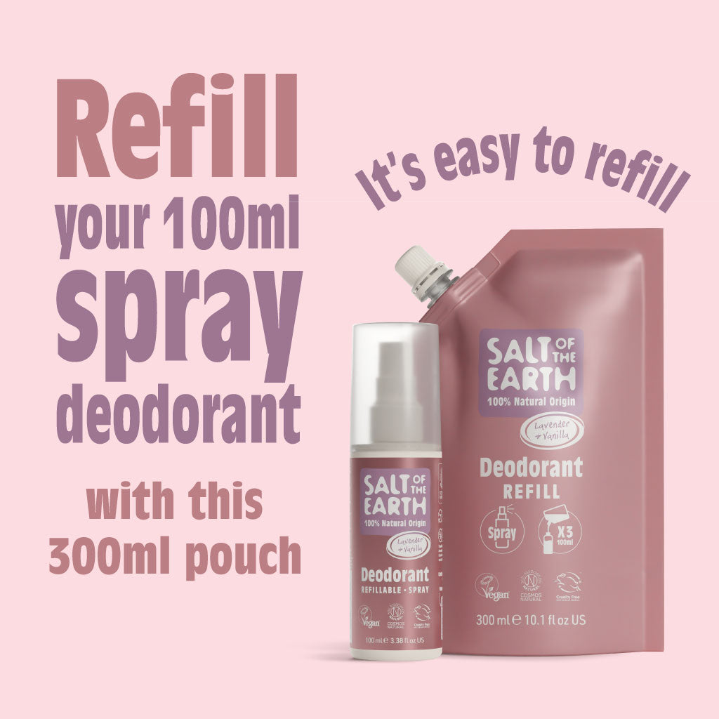 Lavender & Vanilla Spray Refill Pouch 300ML
