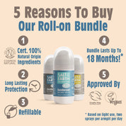 Naturally Bold Refillable Roll-On Trio