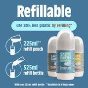 Naturally Bold Refillable Roll-On Trio