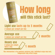 Neroli & Orange Blossom Natural Deodorant Stick - Use or Refill