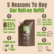 Oud & Bergamot Roll-On Refill Pouch 225ML