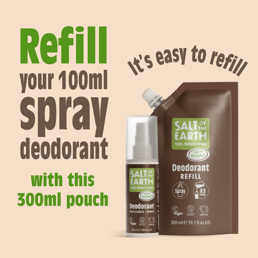 Oud & Bergamot Spray Refill Pouch 300ML