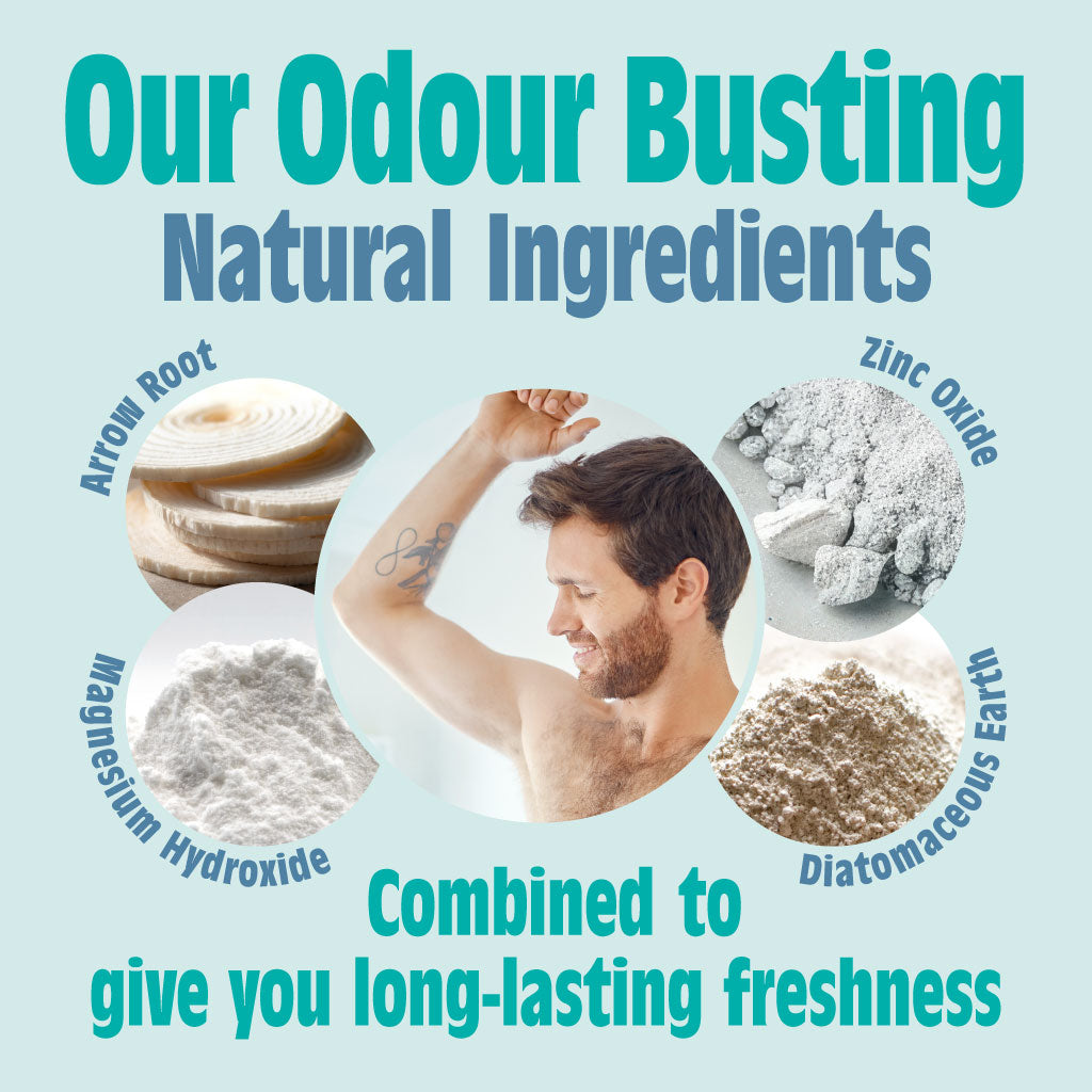 Ocean & Coconut Natural Deodorant Stick - Use or Refill