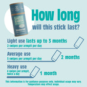 Ocean & Coconut Natural Deodorant Stick - Use or Refill