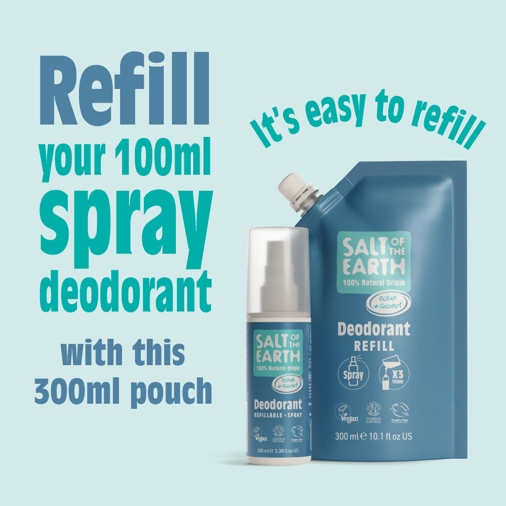 Ocean & Coconut Spray Refill Pouch 300ML
