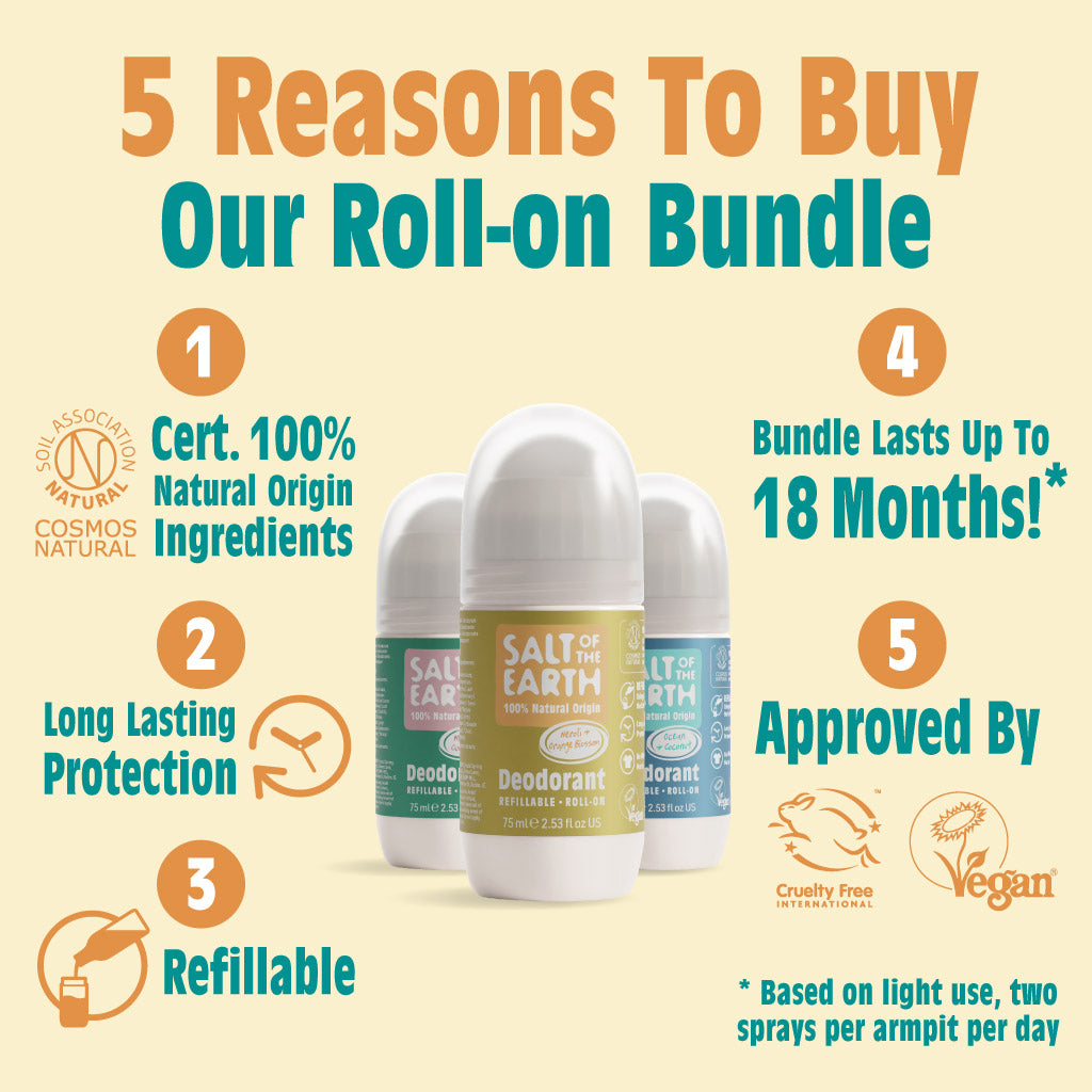 Summer Essentials Refillable Roll-On Trio