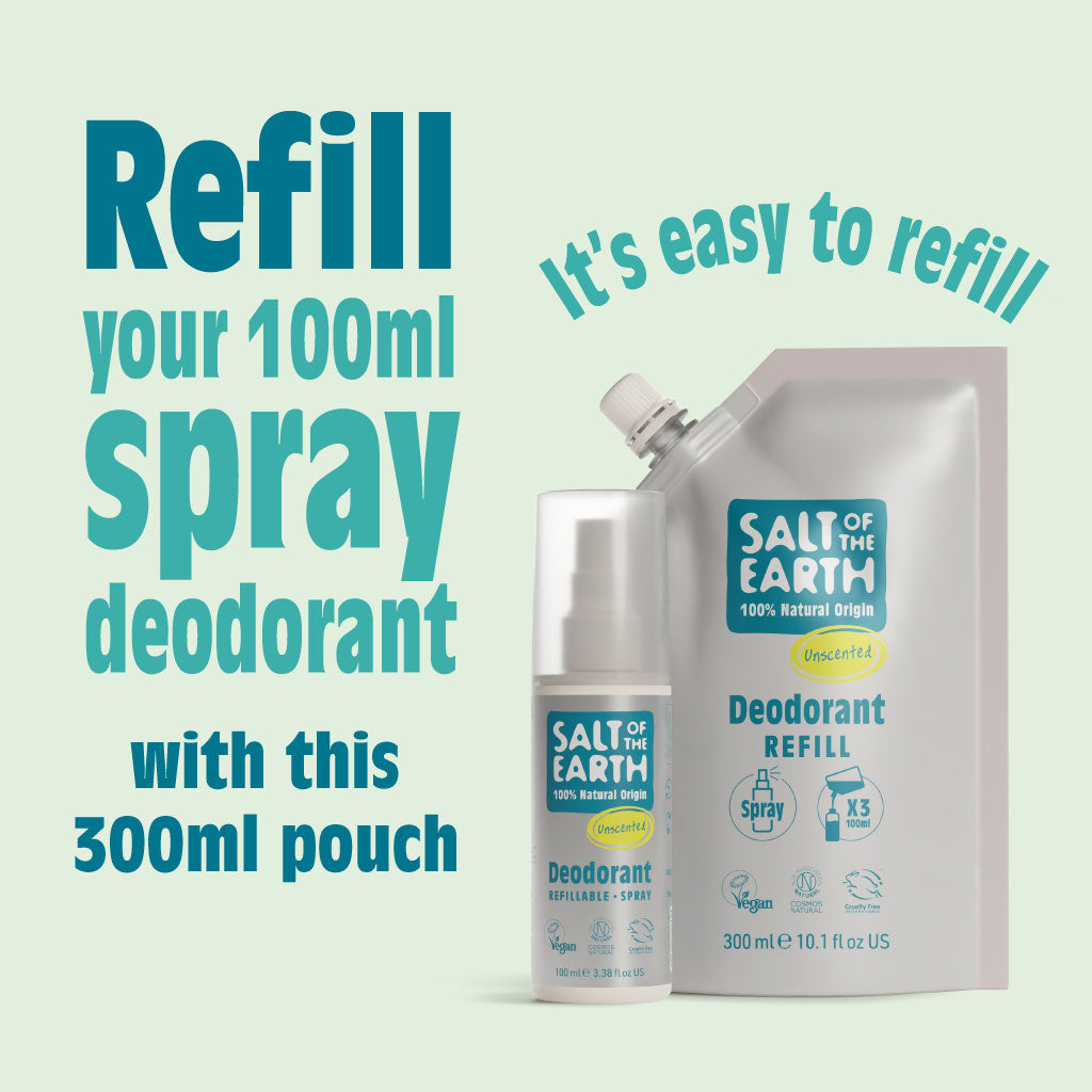 Unscented Spray Refill Pouch 300ML