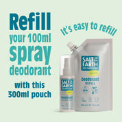 Unscented Spray Refill Pouch 300ML