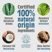 Vetiver & Citrus Natural Deodorant Stick - Use or Refill