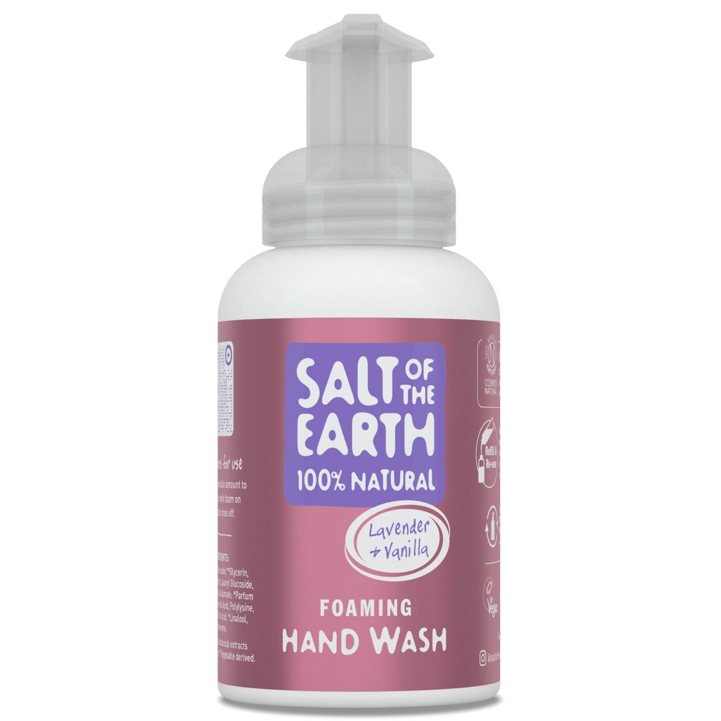 Lavender &amp; Vanilla Foaming Hand Wash - Salt of the Earth